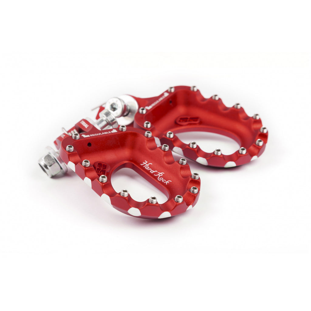 Trial Hard Rock ALUMINIUM footrests.
