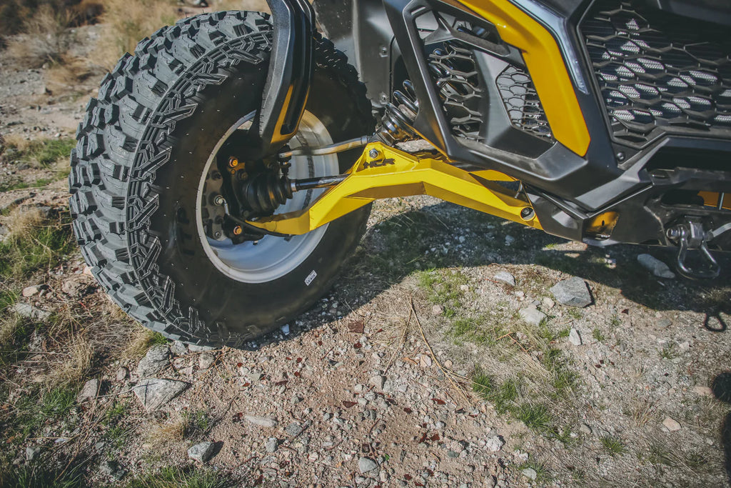 HCR Racing Can-am Maverick R Dual Sport High Clearance Lower Front A-arms.